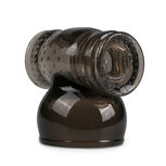 EasyToys Wand Collection &ndash; Opzetstuk Met Masturbator - Zwart