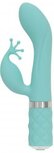 Pillow Talk - Kinky Rabbit &amp; G-Spot Vibrator - Teal