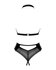 Obsessive - Norides Kruisloze Teddy - Zwart_
